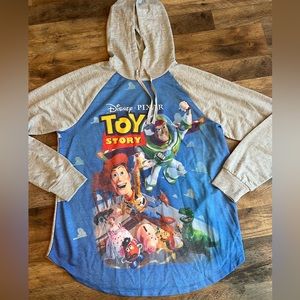 NWT‎ Disney Parks Toy Story Lightweight Hoodie- Large
